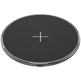 10W wireless charger in black, imported from the UK