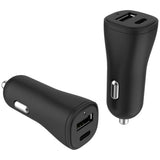 32W dual port USB-A USB-C car charger - British product