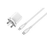 Argos 20W USB-C Mains Charger and Lightning Cable - White- Buy online at McGrocer