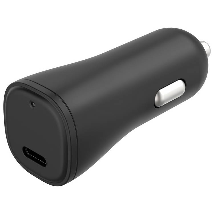 20W USB-C single port car charger for fast charging (British brand)