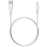 White MFi certified lightning cable 2m, imported from the UK