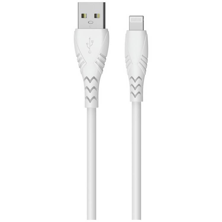 White MFi certified lightning cable 2m, imported from the UK
