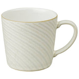 Denby stoneware mugs cream set of 2 - British product