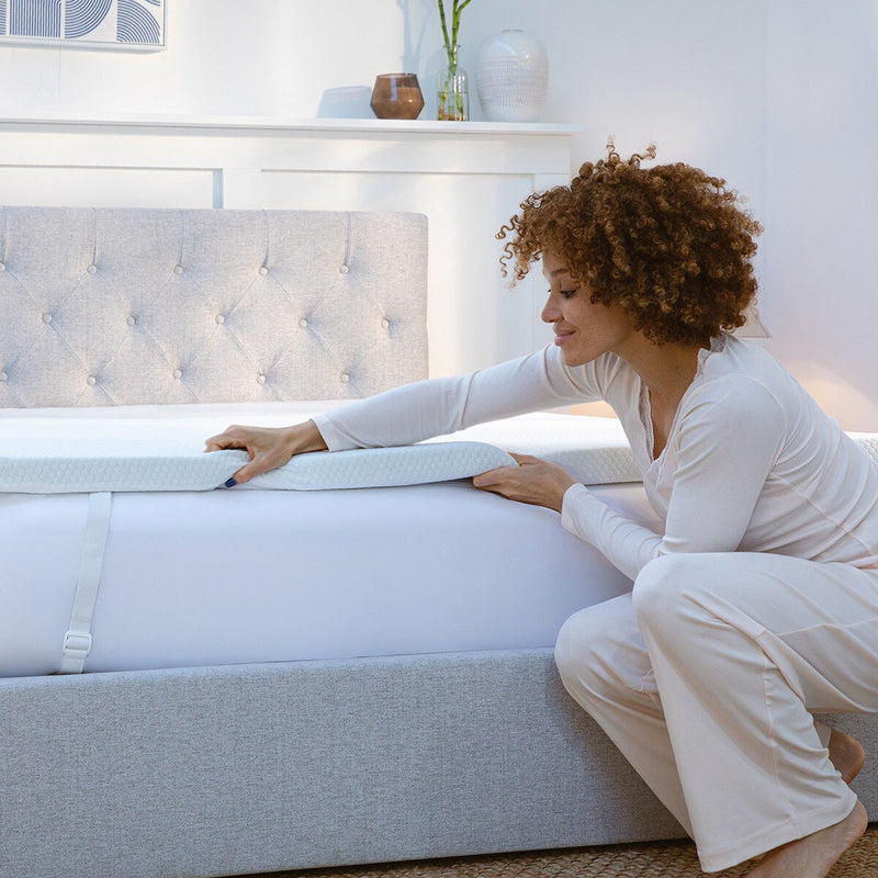 Panda memory foam bamboo mattress topper, imported from the UK