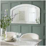 Argos Home mosaic overmantle arch mirror 130x85cm - British product