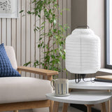 Argos Habitat Boulle Japonais 37cm Paper Table Lamp - White- Buy online at McGrocer