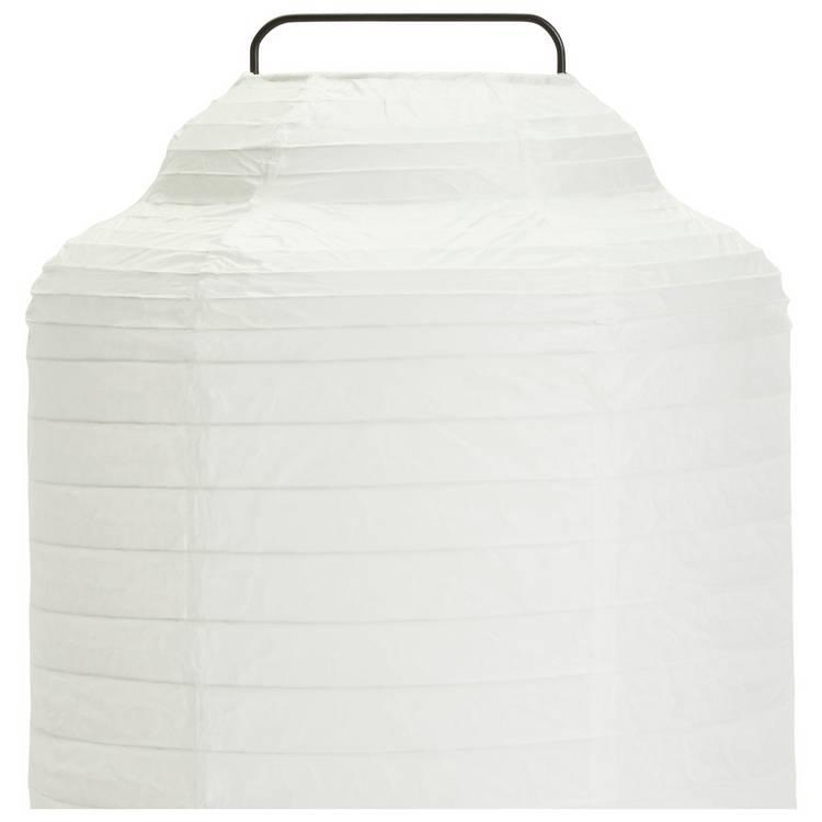 Habitat white paper shade table lamp 37cm, UK version