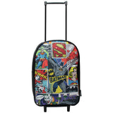DC Comics Batman trolley bag with fixed wheels, imported from the UK