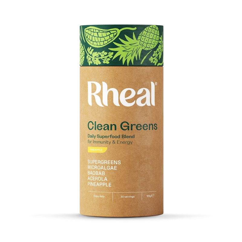 Rheal super greens powder Pineapple 165g - British product