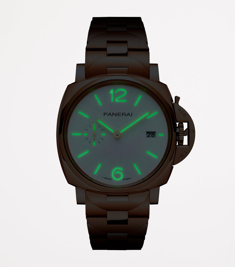 Panerai Luminor Due TuttoOro rose gold watch 42mm (British brand)