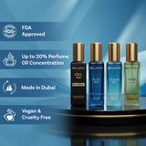 Bellavita luxury gift set 4x20ml Eau de Parfum, UK version