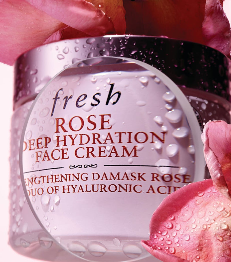 Fresh rose hydration face cream 15ml - British product