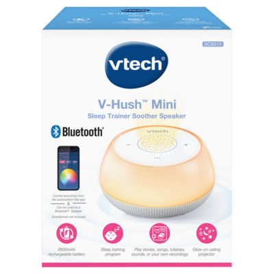 Vtech V-Hush baby sleep trainer with night light and projector (British brand)