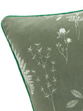 furn. Fearne cushion in sage green with fern print (British brand)