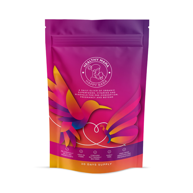 Healthy Mama Happy Baba prenatal supplement powder vitamins and minerals - British product