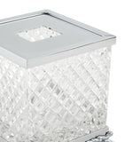 Zodiac crystal tissue box with lion feet (British brand)