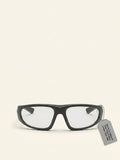Prada Linea Rossa PS B03S shield-frame acetate sunglasses, imported from the UK