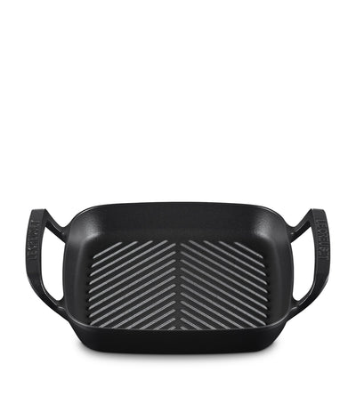 Harrods Le Creuset Cast Iron Square BBQ Grill (26cm)- Buy online at McGrocer