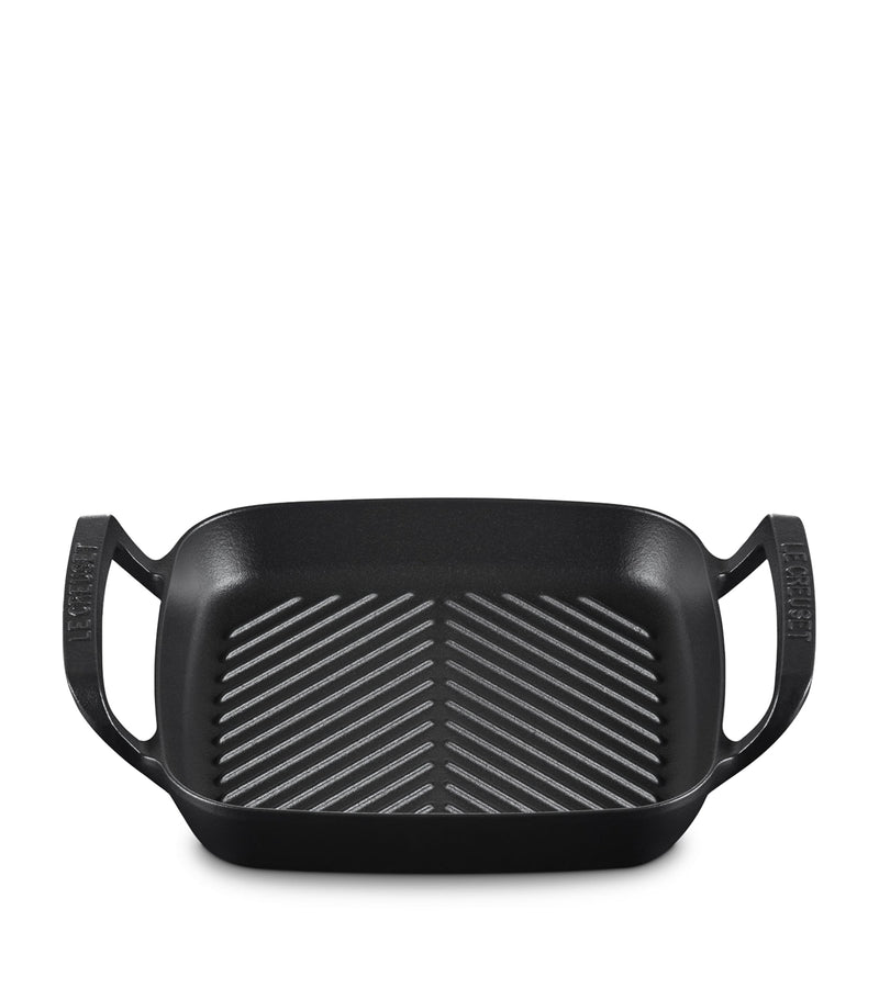 Le Creuset cast iron square BBQ grill 26cm, UK version