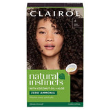 Superdrug Clairol Natural Instincts Semi-Permanent Hair Dye 4 Dark Brown- Buy online at McGrocer