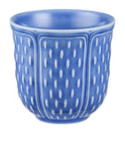 Gien earthenware espresso cup with cactus relief, UK version