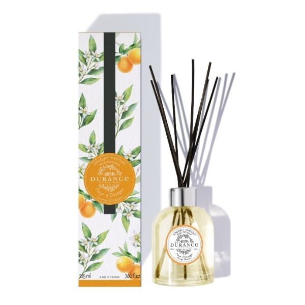 Durance Orange Blossom Reed Diffuser 225ml, imported from the UK