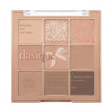 DASIQUE Eye Shadow Palette Muted Nuts - British product