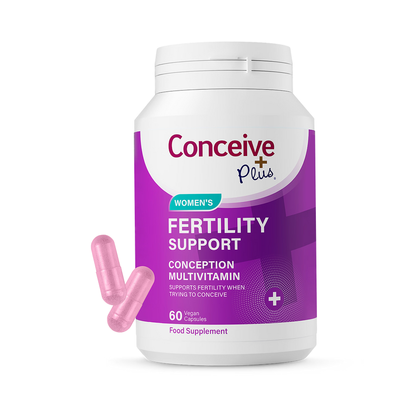 Conceive Plus women's fertility supplement 60 capsules, imported from the UK