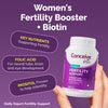 Conceive Plus women's fertility supplement 60 capsules, imported from the UK