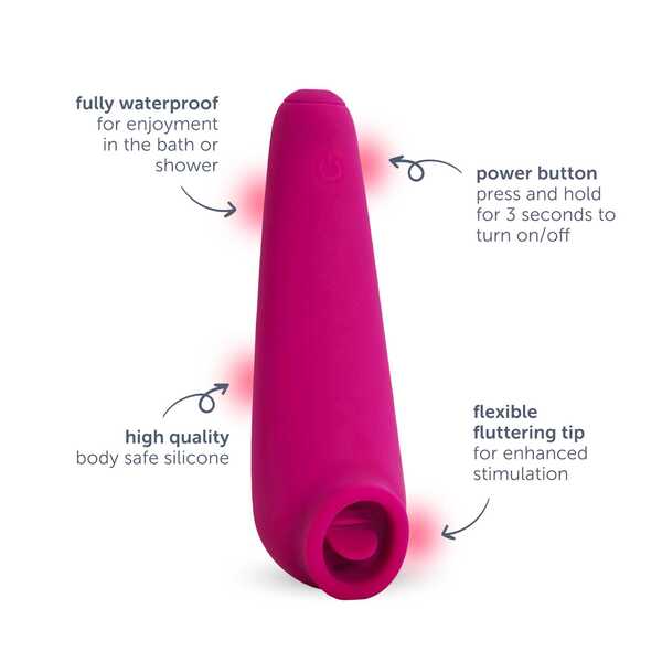 PlusOne personal wellness massager Fluttering, imported from the UK