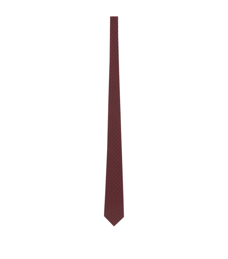 Saint Laurent silk satin tie 7cm (British brand)