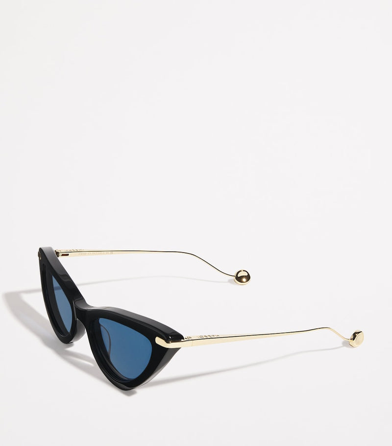 Joseph Cat Eye Laarous sunglasses with gold-tone arms, UK version