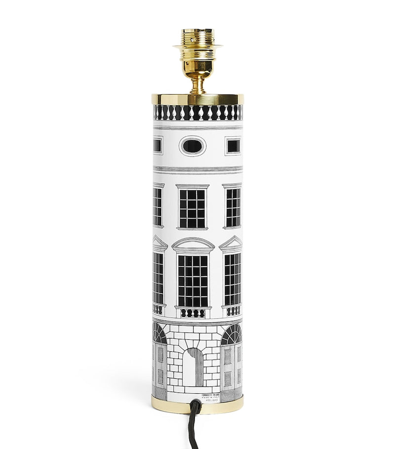 Fornasetti Architettura cylindrical lamp base - British product