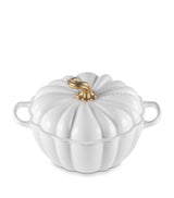 Harrods Le Creuset Cast Iron Pumpkin Casserole Dish 24cm- Buy online at McGrocer