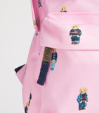 Ralph Lauren embroidered Polo Bear kids backpack, UK version