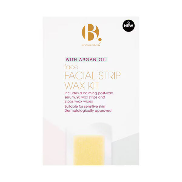 B. Face Facial Strip Wax Kit for Sensitive Skin - British product
