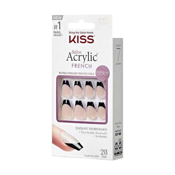 DNR Kiss French nails 28 piece set - British product