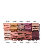 Vieve Muse eye shadow palette with buildable shades 31g (British brand)