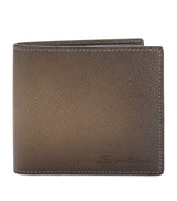 Harrods Santoni Leather Ombré Bifold Wallet- Buy online at McGrocer
