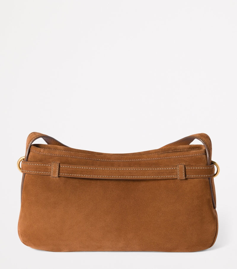 Miu Miu suede shoulder bag (British brand)
