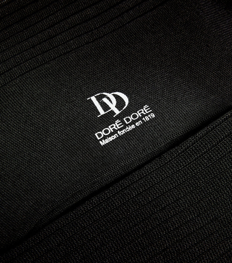Doré Doré long cotton rib-knit socks, imported from the UK