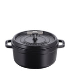Staub cocotte x Buster+Punch with steel knob 24cm, UK version