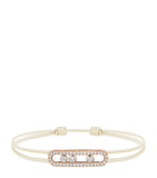 Messika rose gold diamond bracelet 0.26ct, imported from the UK