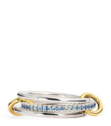 Harrods Spinelli Kilcollin Tigris Blue Ombré Ring- Buy online at McGrocer