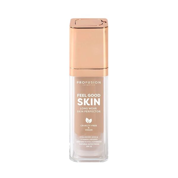 Profusion Cosmetics Longwear Skin Perfector Medium 320 foundation, imported from the UK