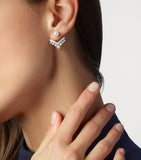 Chaumet white gold Joséphine earring with pearl and diamond - British product