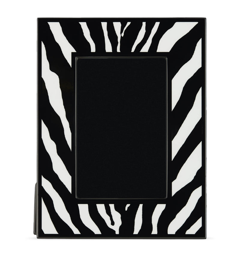 Dolce&Gabbana zebra print photo frame 8.7 x 6.7 - British product