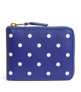Harrods Comme des Garçons Leather Polka-Dot Zipped Wallet- Buy online at McGrocer