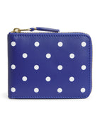 Comme des Garçons wallet polka-dot zipped (British brand)