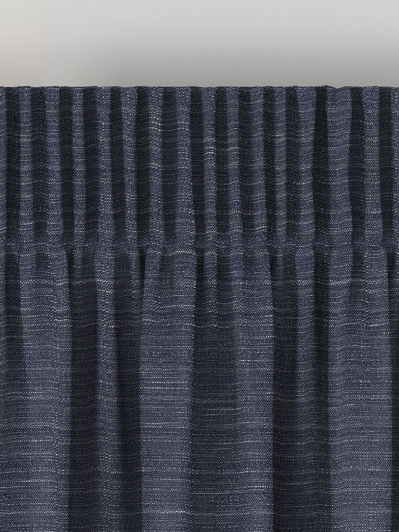 Voyage Maison Jasper indigo blue made to measure curtains, imported from the UK